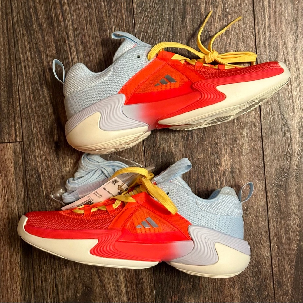 Adidas women’s SMU Exhibit select mid Basketball shoes size 7.5 BNWT - Picture 15 of 15